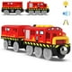 thumbnail image 1 of Accesorios para Vías de Tren de Madera, Trenes Locomotoras Que Funcionan con Baterías, Tren Motorizado para Niños Pequeños con Conexión Magnética, 1 of 7