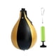 thumbnail image 2 of Saco de boxeo de velocidad, saco de boxeo para entrenamiento deportivo de Muay Thai y fitness. oro negro, 2 of 4