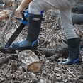 thumbnail image 6 of GIEESHIELD Men's Rubber Work Boots with Steel Toe & Shank, Waterproof & Anti-Slip, 6mm Neoprene, Durable Rubber Boot for Construction, Farming, Manufacturing, Size 8, 6 of 7