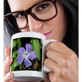 thumbnail image 2 of 3drose, Lilac Periwinkle Flower, 11oz Magic Transforming Mug, 2 of 7