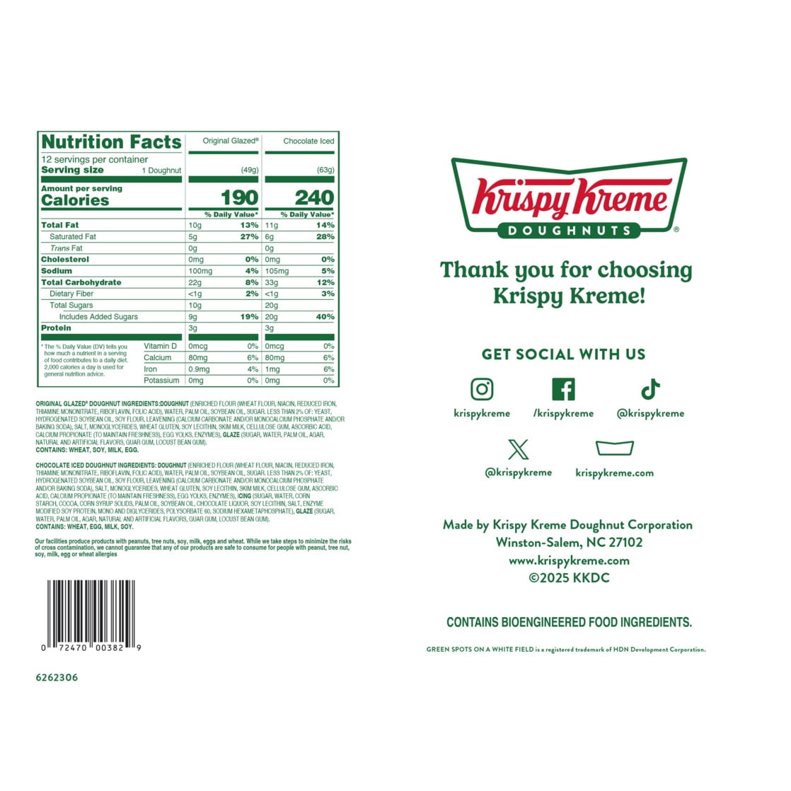 Krispy Kreme® 12-Count Doughnut Duo