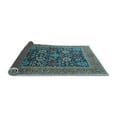 thumbnail image 2 of Ahgly Company Indoor Square Oriental Light Blue Industrial Area Rugs, 7' Square, 2 of 4