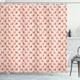 thumbnail image 1 of Ambesonne Dogs Shower Curtain, Feminine Floral in Pink Tones, 69"Wx84"L, Multicolor, 1 of 3