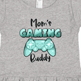 thumbnail image 4 of Inktastic Mom's Gaming Buddy- Aqua Controller Girls Toddler Dress, 4 of 5