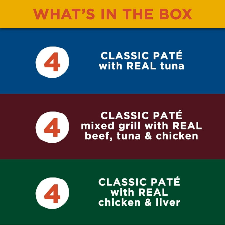Meow mix classic pate hot sale