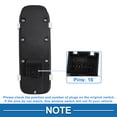 thumbnail image 4 of Interruptor de ventana eléctrico Unique Bargains No. 971959858E Interruptor de control de ventana para Porsche Panamera 2017-2020 Negro, 4 of 7