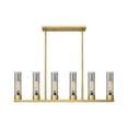 thumbnail image 5 of Innovations Lighting  Empire - 6 Light 8" Stem Hung Linear Pendant Polished Nickel/Matte White, 5 of 5
