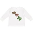 thumbnail image 3 of Inktastic I Love Texas Boys or Girls Long Sleeve Toddler T-Shirt, 3 of 5