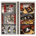 thumbnail image 6 of General Jim's Toys & Bricks London Underground Modular Building Blocks Station, 1,836 Pieces, 6 of 9