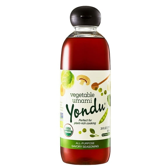 Yondu Vegetable Umami - Premium Plant-based Seasoning Sauce - All-Purpose Instant Flavor Boost, Better Than: Fish Sauce, Soy Sauce, Bouillon (28 Fl oz / 830mL, Organic, Gluten Free)) H1
