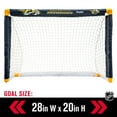 thumbnail image 3 of Franklin Sports NHL Nashville Predators Mini Hockey Set - Kids Indoor Knee Hockey Goal, Ball, + 2 Mini Hockey Stick Combo Set - Youth NHL Team Indoor Toy Knee Hockey Sets - NHL Official - Ages 3+, 3 of 7