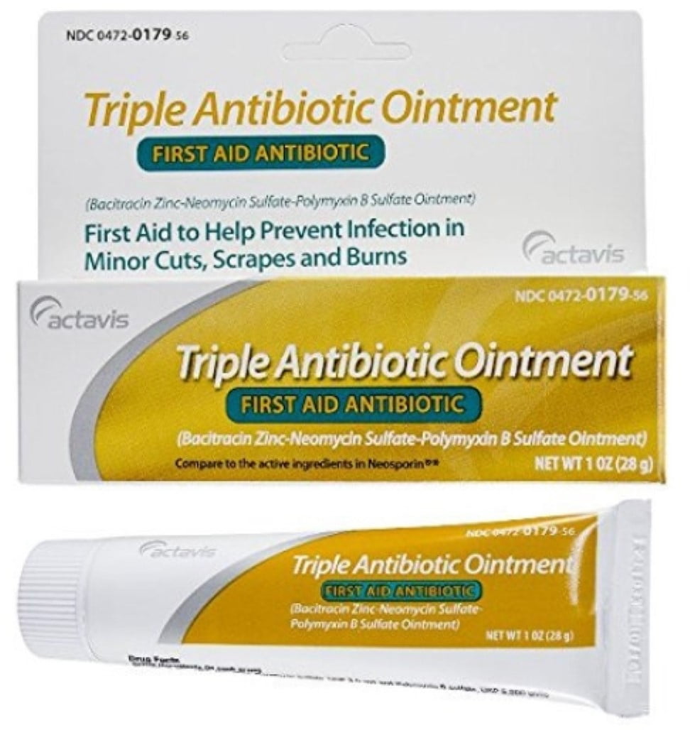 Actavis First Aid Triple Antibiotic Ointment Cream, 1 Oz.