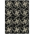 thumbnail image 2 of Addison Rugs Chantille Indoor/Outdoor Transitional Geometric Black Washable Rectangle Rug, 9' x 12', 2 of 6