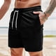 thumbnail image 1 of Puntoco Shorts Hombre Casuales Playa Liso Moda,Pantalones Cortos Deportivos Para Hombre Con Bolsillos De Secado Rápido Baloncesto Correr Ciclismo,Promoción, Alto Y Grande, 1 of 7