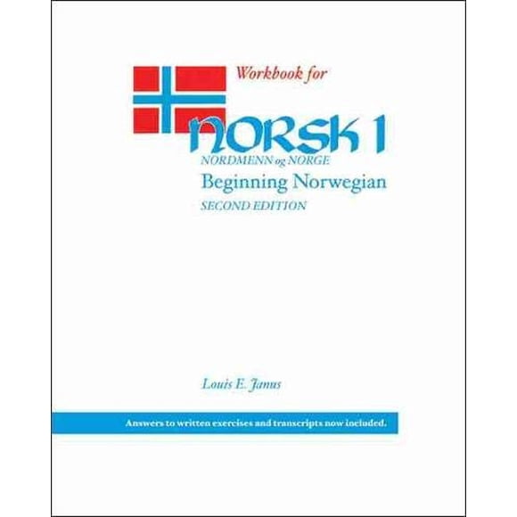 Workbook for Norsk, nordmenn og Norge 1: Beginning Norwegian