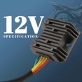 thumbnail image 2 of 12V Motorcycle Regulator Rectifier for Hyosung GT250 GT650 COMET GT250R GT650R GT650S ST7 32800HN910, 2 of 5