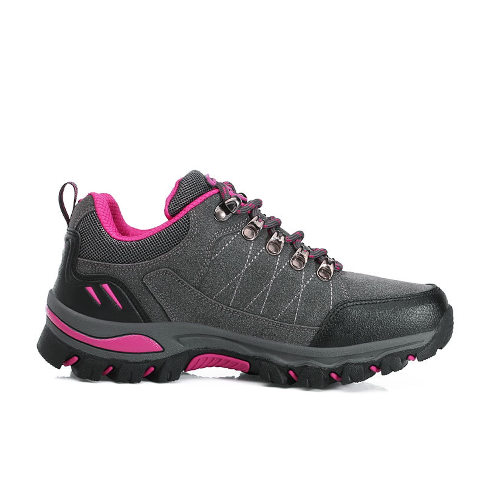 Dakaela Women's Hiking Boots Waterproof Non Slip Walking Shoes Comfortable Outdoor Backpacking Sneakers