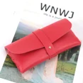 thumbnail image 2 of Mode Femmes PU Lunettes en Cuir Sac Lunettes de Soleil de Lecture Housse de Protection Pochette Lunettes Protection Housse Accessoire Rouge, 2 of 6
