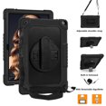 thumbnail image 3 of SOATUTO for Walmart Onn 10.1 Tablet Case 2022 Model: 100071485 Shockproof Kids Friendly Lightweight Hand Free Kickstand Protective Case Built in Strap for Onn 10.1 inch Tablet 2022 Gen 3 - Black+Black, 3 of 7