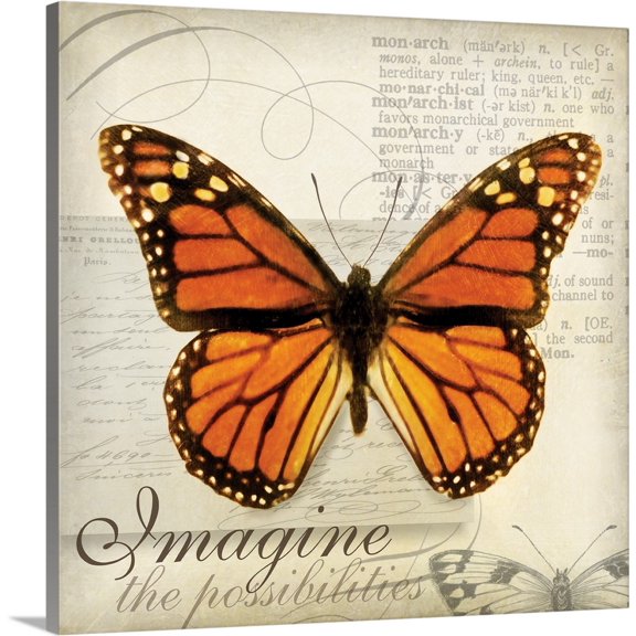 Great BIG Canvas | "Imagine Possibilites - mini" Canvas Wall Art - 20x20