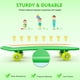 thumbnail image 5 of MOVTOTOP - Kit de monopatín para niños completo, monopatín de descenso, longboard con equipos de protección para niños, niñas, niños, principiantes (verde), 5 of 7