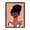 Brown, variant on Kate and Laurel Sylvie Fashion Girl 3 Framed Canvas Wall Art by Kendra Dandy of Bouffants and Broken Hearts, 18x24 Brown, Decorative Chic Feminine Art for Wall