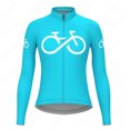 thumbnail image 3 of Maillot de ciclismo de manga larga de otoño, transpirable, de secado rápido, para mujer, para deportes al aire libre, ropa de ciclismo de montaña y carretera, 3 of 5