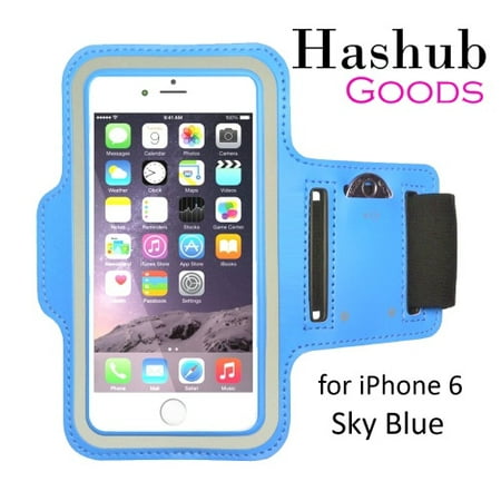 Hashub Sports Running Armband for Apple iPhone 6 or 6 Plus and others - Great for working out