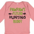 thumbnail image 4 of Inktastic Pawpaws Future Hunting Buddy Boys or Girls Long Sleeve Baby Bodysuit, 4 of 5