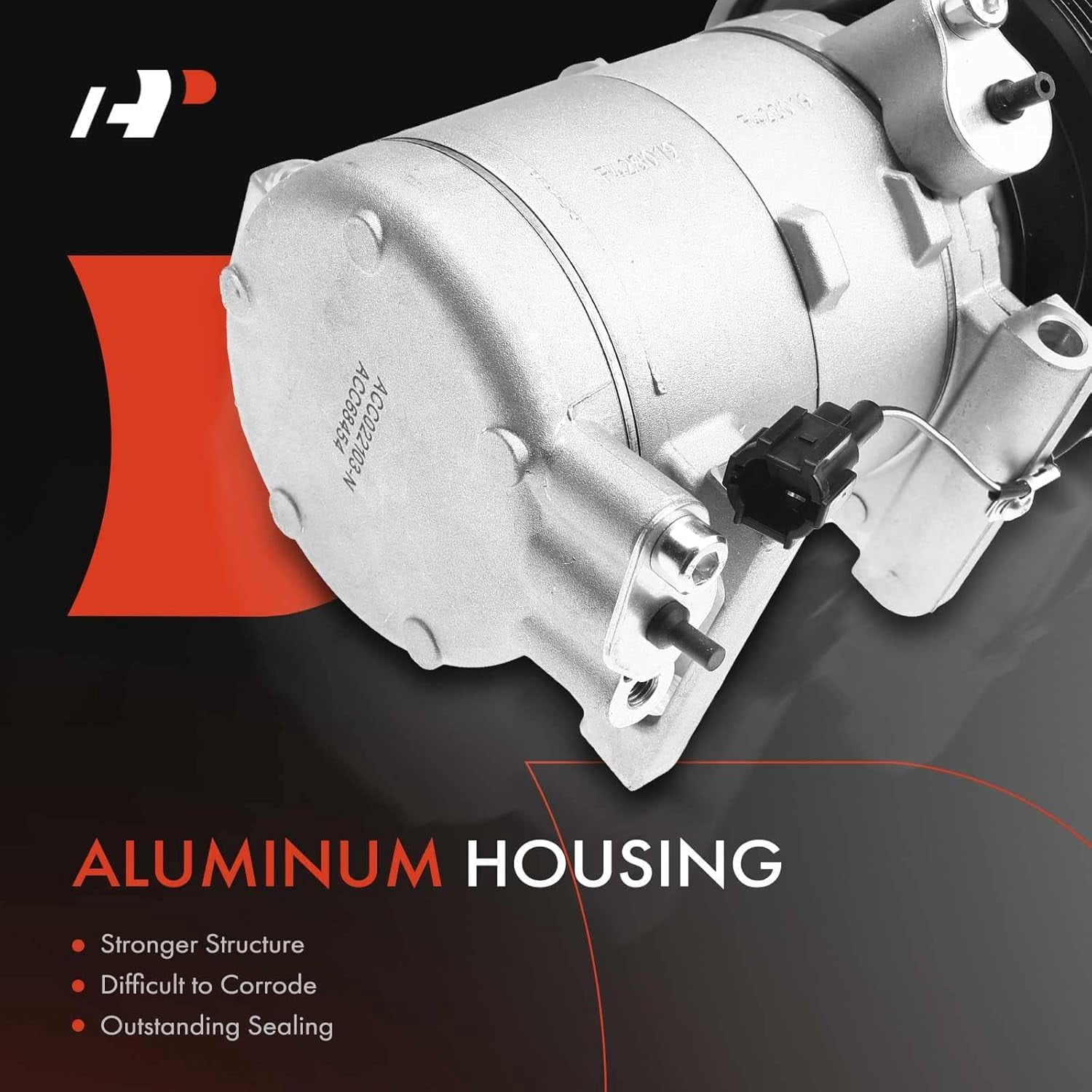 A-Premium AC Compressor with Clutch Compatible with Nissan Frontier 2001-2004 Xterra 2002-2004 V6 3.3L
