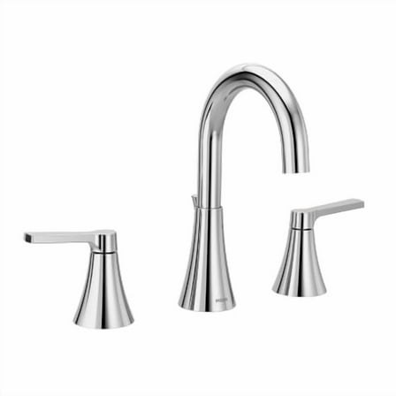 Moen TV64433 Jase Two-Handle Widespread Bathroom Sink Faucet