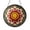 Acrylic 3.5 Inch, variant on Fantasy Vintage Flower Stained Glass Window Decor – Handmade Hanging Art