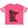 thumbnail image 3 of Inktastic Minnesota Silhouette Mandala Boys or Girls Toddler T-Shirt, 3 of 5