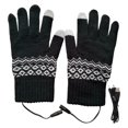 thumbnail image 2 of Guantes térmicos con calefacción por USB para hombre y mujer, de invierno, cálidos y táctiles. negro, 2 of 8