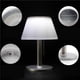 thumbnail image 3 of Injueey Lámpara de 10 LED Lámpara de escritorio con energía solar Base de acero inoxidable Lámpara de control de línea de tracción para patio Iluminación y accesorios Injueey HA016148-00, 3 of 6