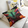 thumbnail image 5 of forest pumpkins mushroomslinen throw pillowcase decoration pillowcase gifting preferred 18x18 inch cushion cover 2 sets sofa pillowcase sofa bedroom living room car, 5 of 8