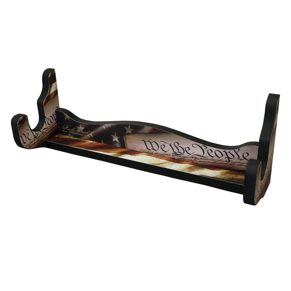 Rush Creek Creations Americana Single Rifle/Shotgun Wall Display Rack