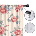 thumbnail image 4 of Blackout Kids Curtains,Pioneer Flower Floral Print Pattern Childrens Insulated Curtains Set Of 2,Bedroom Essentials,Toddler Room Decor 42"x63", 4 of 5