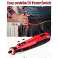 thumbnail image 3 of Herramienta rotativa inalámbrica AVID POWER 8V recargable con 60 accesorios, 3 of 9