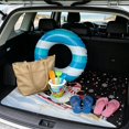 thumbnail image 2 of Qpednta Universal Skiing Snowman Cargo Liner 29"x39" Trunk Floor Mat, Heavy Duty Polyester Carpet Anti-Slip Easy to Clean Water & Stain Resistant Perfect for Outdoor Fits SUV Sedan Truck, 2 of 7