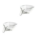 thumbnail image 3 of Youkk Wide Application Drainage Basket Funnel For Various Foods And Utensils clear white（pet） 2Set, 3 of 6