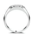 thumbnail image 5 of 18K Yellow Gold/White Gold Filled Men's Micro CZ 925 Silver Wedding Ring Sz 8-13, 5 of 5
