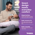 thumbnail image 3 of Boppy Uplift Nursing Pillow - Wedge Bottle & Breastfeeding Pillow to Reduce Spit-Up and Reflux Symptoms, with Body-Inclusive Opening And Adjustable Belt - Pink Frost Floral, 3 of 9