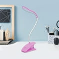 thumbnail image 4 of Kezqiaxn Desk Lamp Clip Desk Light LED Storage Portable Desk Light Bedroom Bedside Clip Night Light USB Charging Gift Pink, 4 of 6