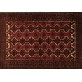 thumbnail image 1 of Ahgly Company Indoor Rectangle Persian Brown Traditional Area Rugs, 2' x 4', 1 of 4