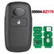 thumbnail image 2 of Car Key Remote Key 434MHz 4A for Toyota 2 Keys:89994-BZ170, 2 of 5