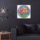 thumbnail image 4 of Kit de pintura por números DIY tulipán mano aceite arte imagen artesanía hogar pared decoración (H1675), 4 of 9