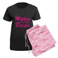 thumbnail image 5 of CafePress - Mother Of The Bride Pajamas - Women's Short Sleeve Print T-Shirt and Pants Dark Cotton Pajama Set, 5 of 7