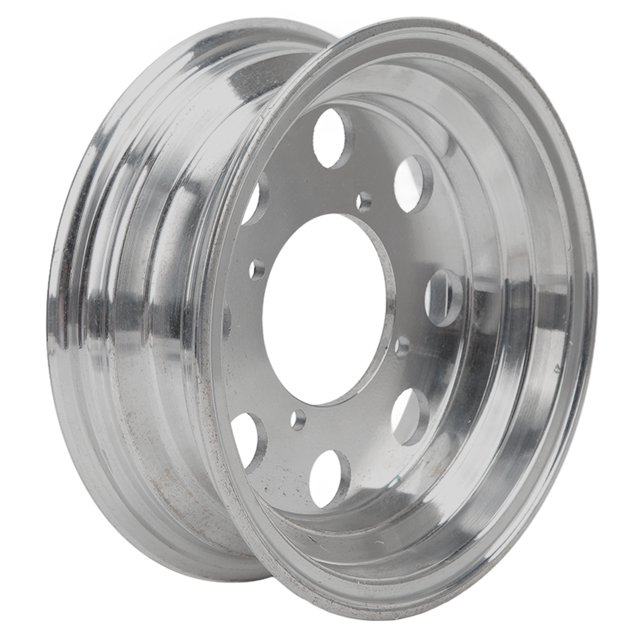 Front Wheel Hub, Aluminum Alloy Motorcycle Wheel Rim Reduce Tire Wear Fine Polishing Lightweight for Monkey Z50 10in Wheels