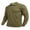 Green, variant on Pinspark Men's Long Sleeve Polo Quick Dry Lightweight Breathable UPF 50 Sun Protection Shirt with Left Sleeve Pocket
